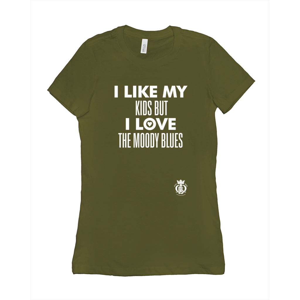 I Love The Moody Blues Ladies Tee