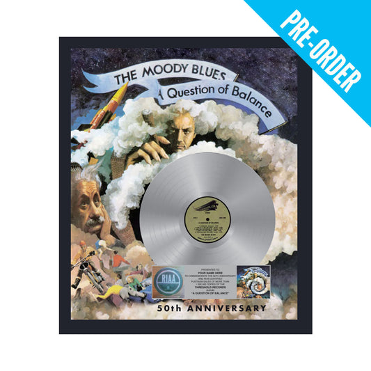 A Question Of Balance Commemorative Plaque (20x24)