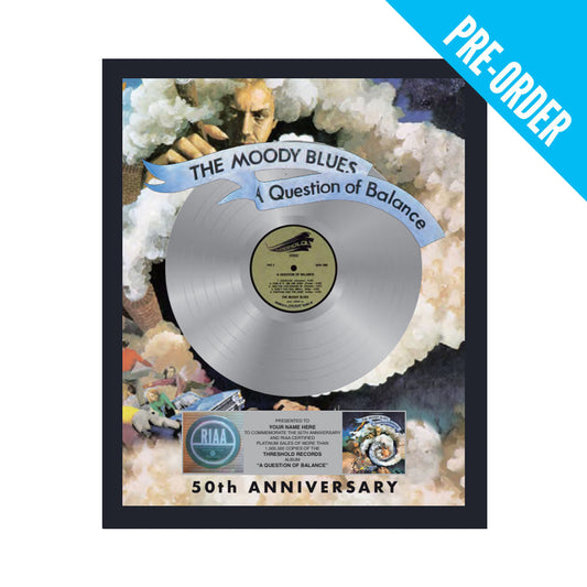 A Question Of Balance Commemorative Plaque (16x20)