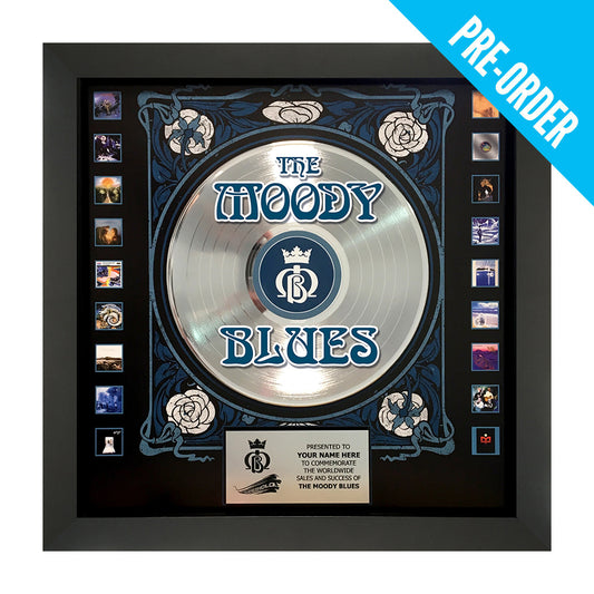 Moody Blues 50th Anniversary Commemorative Plaque