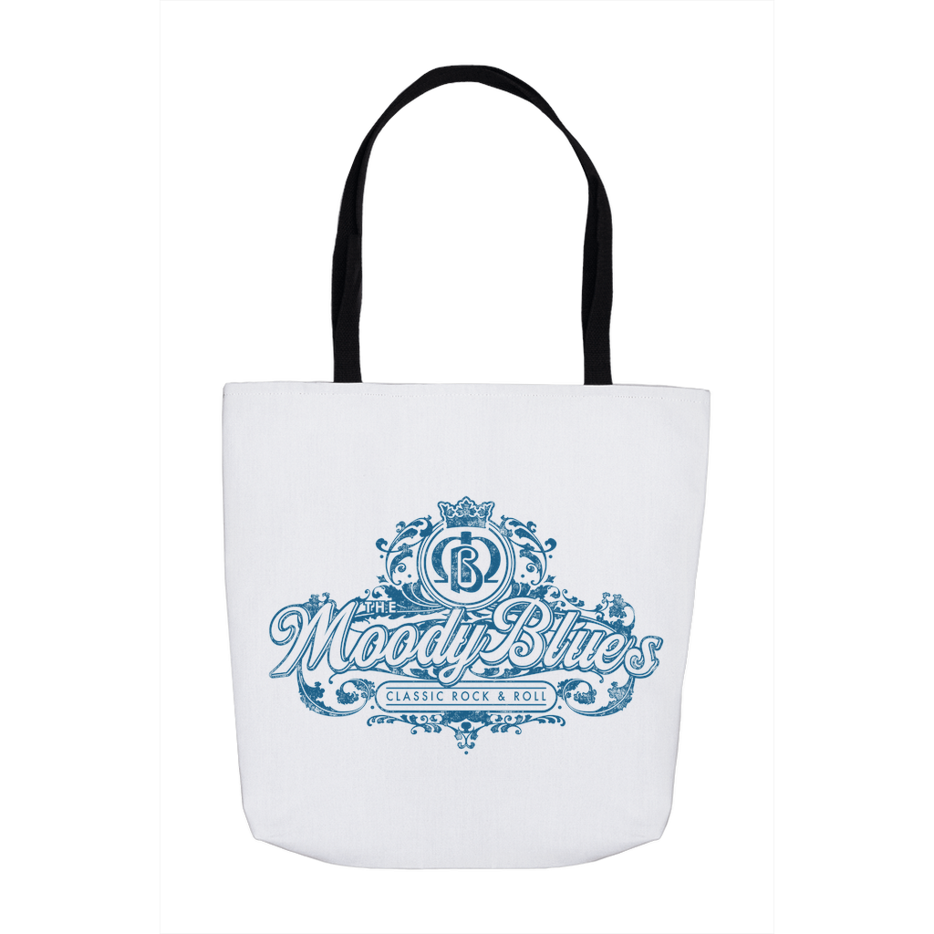 Classic Rock & Roll Flowy Design Tote Bag