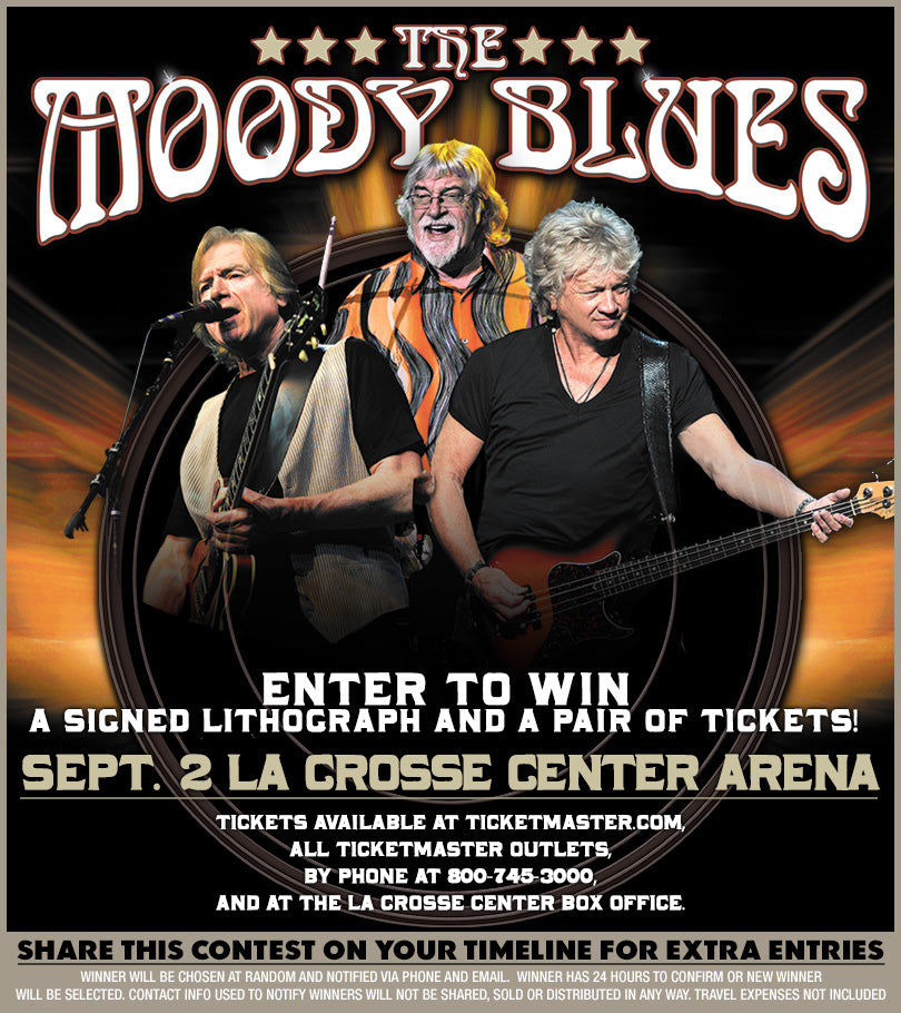 CONTEST: Win a signed lithograph & pair of tickets to see The Moody Blues!