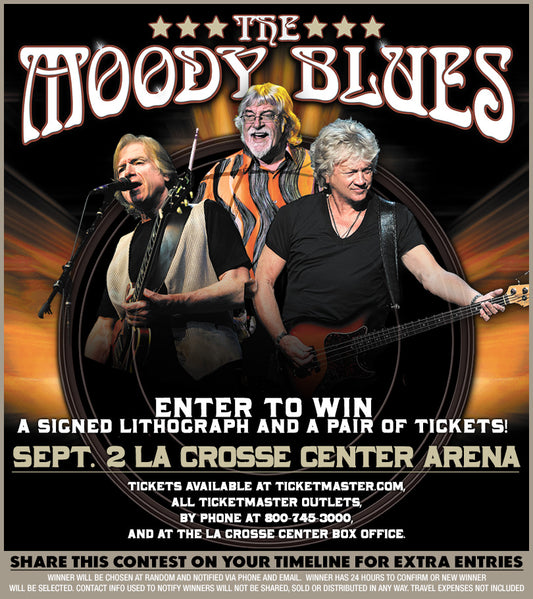 CONTEST: Win a signed lithograph & pair of tickets to see The Moody Blues!