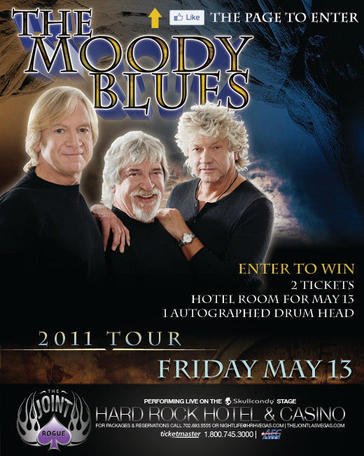 Win Moody Blues Tickets with The Joint at Hard Rock Hotel & Casino ...