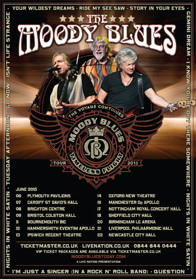 The Moody Blues Announce 'Timeless Flight
